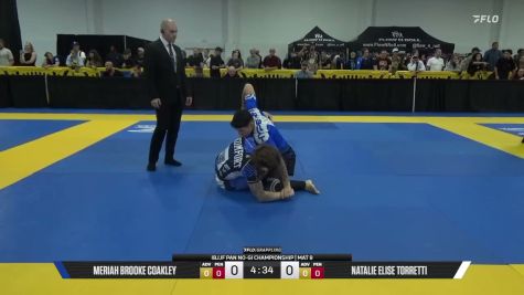 Natalie Elise Torretti vs Meriah Brooke Coakley 2026 Pan IBJJF Jiu-Jitsu No-Gi Championship
