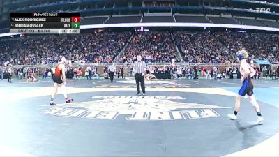 D4-120 lbs Quarterfinal - Alex Rodriguez, St Louis vs Jordan Ovalle, Bath