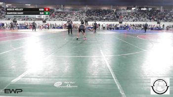 143 lbs Round Of 32 - Reece Kelley, Norman Jr High vs Zairyon Hart, Blanchard High School