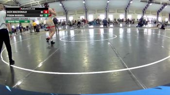 285 lbs Champ. Round 1 - Tyson Russell, Purdue vs Jack MacDonald, Buffalo Unattached