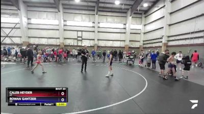 71 lbs Round 2 - Caleb Heyder, UT vs Rowan Gantzer, CO