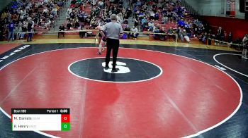 190 lbs Cons. Round 2 - Ryder Henry, Knoch vs Maddison Daniels, Southmoreland