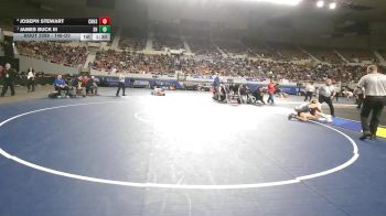 146-D3 1st Place Match - James Buck III, Sahuarita High School vs Joseph Stewart, Coconino High School