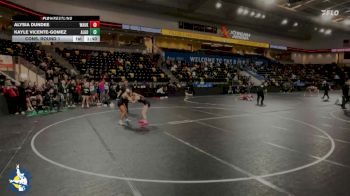 120 lbs Cons. Round 1 - Kayle Vicente-Gomez, Algona vs Alysia Dundee, Waukon