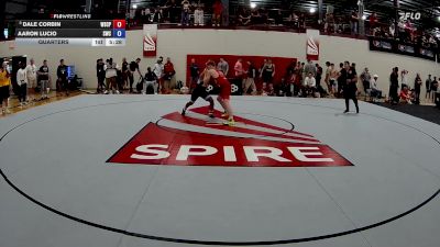 60 kg Quarters - Dale Corbin, Wyoming Seminary College Preparatory High School Wrestling vs Aaron Lucio, Southeastern Wrestling Club