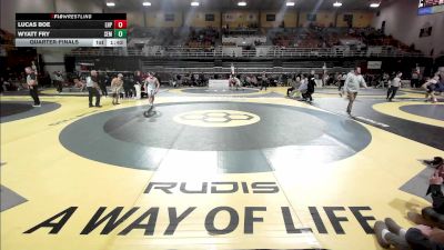 157 lbs Quarterfinal - Lucas Boe, Lake Highland Prep vs Wyatt Fry, Wyoming Seminary