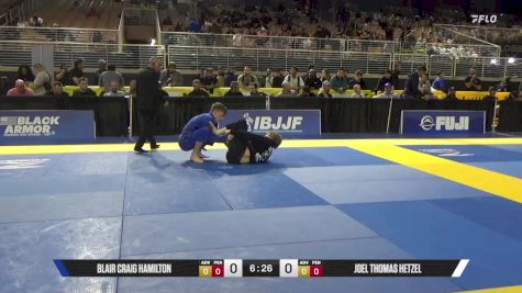 Joel Thomas Hetzel vs Blair Craig Hamilton 2025 Pan Jiu Jitsu IBJJF Championship