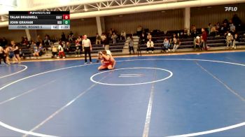 157 lbs Cons. Round 5 - Talan Braswell, Unattached vs John Graham, Northern State