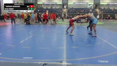 157 lbs Quarterfinal - Nathan Marquez, Cumberlands (Ky.) vs Shai Keery, Keiser University