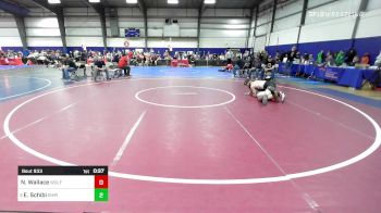 130 lbs Consi Of 8 #2 - Naim Wallace, Wolf Gang Wr Ac vs Evan Schibi, Empire