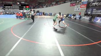 5A Boys 157 lbs Cons. Semi - Eric Marin-Ramirez, Putnam Boys vs Arturo Echeverria, Hillsboro Boys