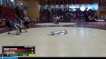 165 lbs Cons. Round 3 - Ethan Blair, St. Ambrose University vs Dejon Glaster, Millikin