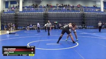 285 lbs Cons. Semi - Cal Chapman, Dowagiac Union HS vs Jake Pekar, Franklin