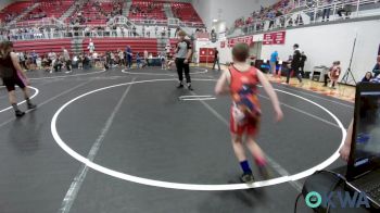 60 lbs Semifinal - Beau Corby, Elgin Wrestling vs Steven Manship, Harrah Little League Wrestling