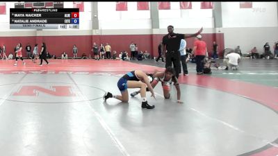 102 lbs Semifinal - Maya Naicker, Alberta Elite Wwc vs Natalie Andrade, Estebuilt/hunterdon Central
