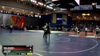 120 lbs Prelim - Jon Fain, St Georges vs Will Russell, Manhasset Sr HS