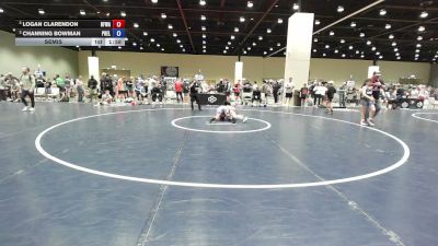 88 lbs Semis - Logan Clarendon, Black Fox Wrestling Academy vs Channing Bowman, Prodigy Elite