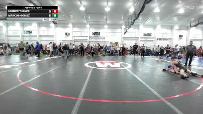 96 lbs Consi Of 16 #2 - Hunter Turner, OH vs Marcos Gomez, MI