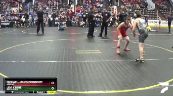 110 lbs Cons. Round 2 - Levi Keene, Mat Psychos vs Michael-James Poindexter, Ares WC