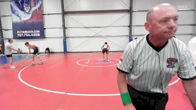 132 lbs Rr Rnd 2 - Gavin Lewis, Indiana Outlaws Black vs Zayde Cole, All-American Wrestling Club HS