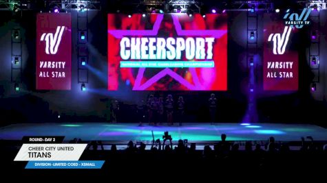 Cheer City United - TITANS [2024 L6 Limited Coed - XSmall Day 2] 2024 CHEERSPORT National All Star Cheerleading Championship
