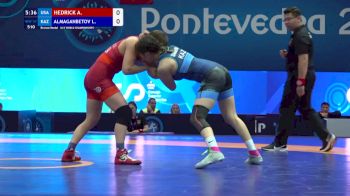 57 kg Final 3-5 - Alexandra Wray Hedrick, United States vs Laura Almaganbetova, Kazakhstan