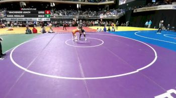 5A 138 lbs Champ. Round 1 - Mackenzie Leach, Amarillo Caprock vs Kara Hidalgo, McAllen