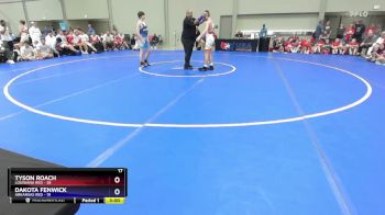 120 lbs 2nd Wrestleback (16 Team) - Tyson Roach, Louisiana Red vs Dakota Fenwick, Arkansas Red