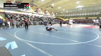 157 lbs Champ. Round 2 - Connor Fitzgerald, Nuview Bridge vs Brody Martinez, Palm Desert
