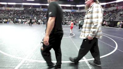 72 lbs Quarterfinal - Otis Hampton, East Kansas Eagles vs Noah Kennedy, Ogden's Outlaws Wrestling Club