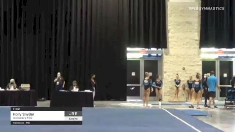 Holly Snyder - Floor, Docksiders #512 - 2021 USA Gymnastics Development Program National Championships