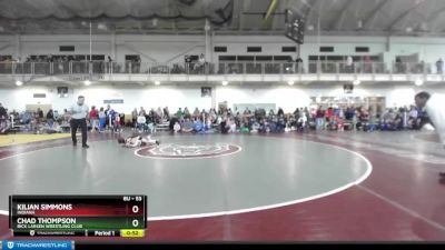 53 lbs Cons. Round 3 - Kilian Simmons, Indiana vs Chad Thompson, Rick Larsen Wrestling Club