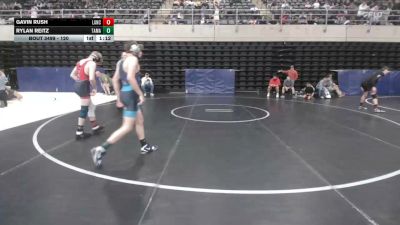 120 lbs Consolation - Gavin Rush, Lancaster vs Rylan Reitz, Tamaqua
