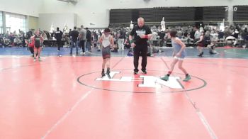 65 lbs Rr Rnd 2 - Breccan Hartey, Thunderstruck - K3 vs Josiah Gaines-Ratliff, American MMAW - K3