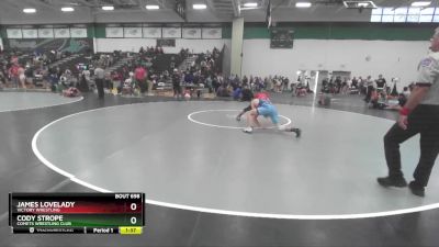138 lbs Cons. Round 6 - James Lovelady, Victory Wrestling vs Cody Strope, Comets Wrestling Club