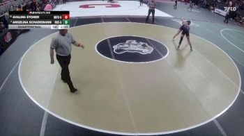 Quarterfinal - Avalina Stoner, Mitchell Girls vs Angelina Schademann, Fillmore Central Girls