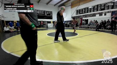 112 lbs Cons. Round 2 - Michael Botello (Marrero), Beast Bay Wrestling Club vs Landon Lake, Clark