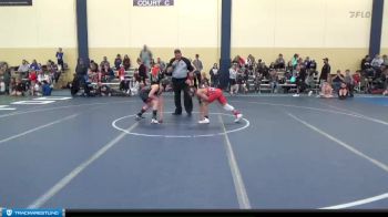 95 lbs Cons. Round 2 - Jeremiah Hayes, Warrior Wrestling vs Izayah Smith, Wrestling Factory