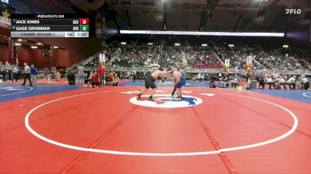 3A-285 lbs Champ. Round 1 - Jace Jones, Douglas vs Gage Gromman, Burns/Pine Bluffs