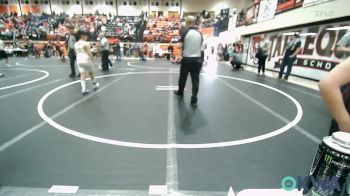 105 lbs Round Of 16 - Noah Garcia, Wagoner Takedown Club vs Barrett Redeagle, Salina Wrestling Club