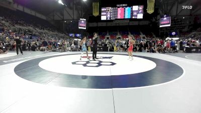 100 lbs Champ. Rd Of 32 - Cole Wibholm, IA vs Alexander Hall, MO