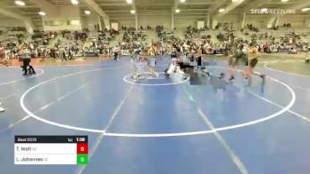 106 lbs Round Of 128 - Tyler Watt, NC vs Luke Johannes, SC