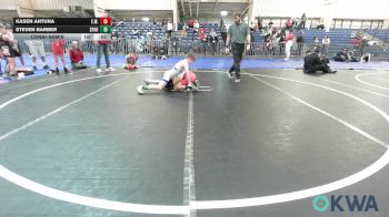73-76 lbs Consolation - Kasen Antuna, Elgin Wrestling vs Steven Barber, Spartan Mat Club