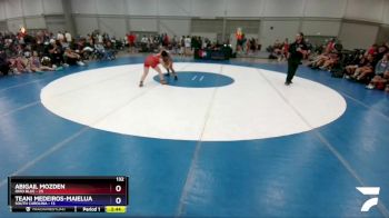 132 lbs Placement Matches (16 Team) - Abigail Mozden, Ohio Blue vs Teani Medeiros-Maielua, South Carolina