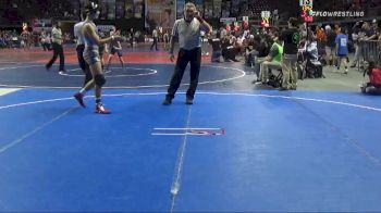 123 lbs Quarterfinal - Jack Doughty, Lockdown vs Ezra Archuleta, RawTown Elite