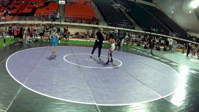 80 lbs 3rd Place Match - Ritchy Montaño, Oregon vs Boone Dilley, Wisconsin