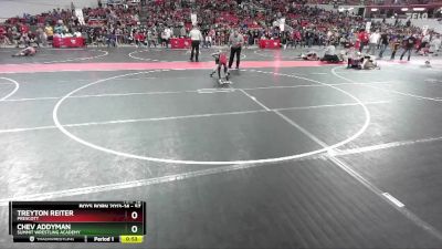 57 lbs Semifinal - Chev Addyman, Summit Wrestling Academy vs Treyton Reiter, Prescott