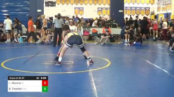 138 lbs Consi Of 32 #1 - Lucas Moreno, Treasure Coast vs Bryce Tressler, CWC