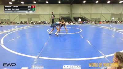 80 lbs Rr Rnd 5 - Gabriella Alba, SOTM OK K-6 2 vs Juliana Escobar, Mat Union Misfits K-6