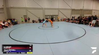 164 lbs 4th Wrestleback (16 Team) - AJ Grant, Illinois vs Talia Mitchell, Ohio Blue